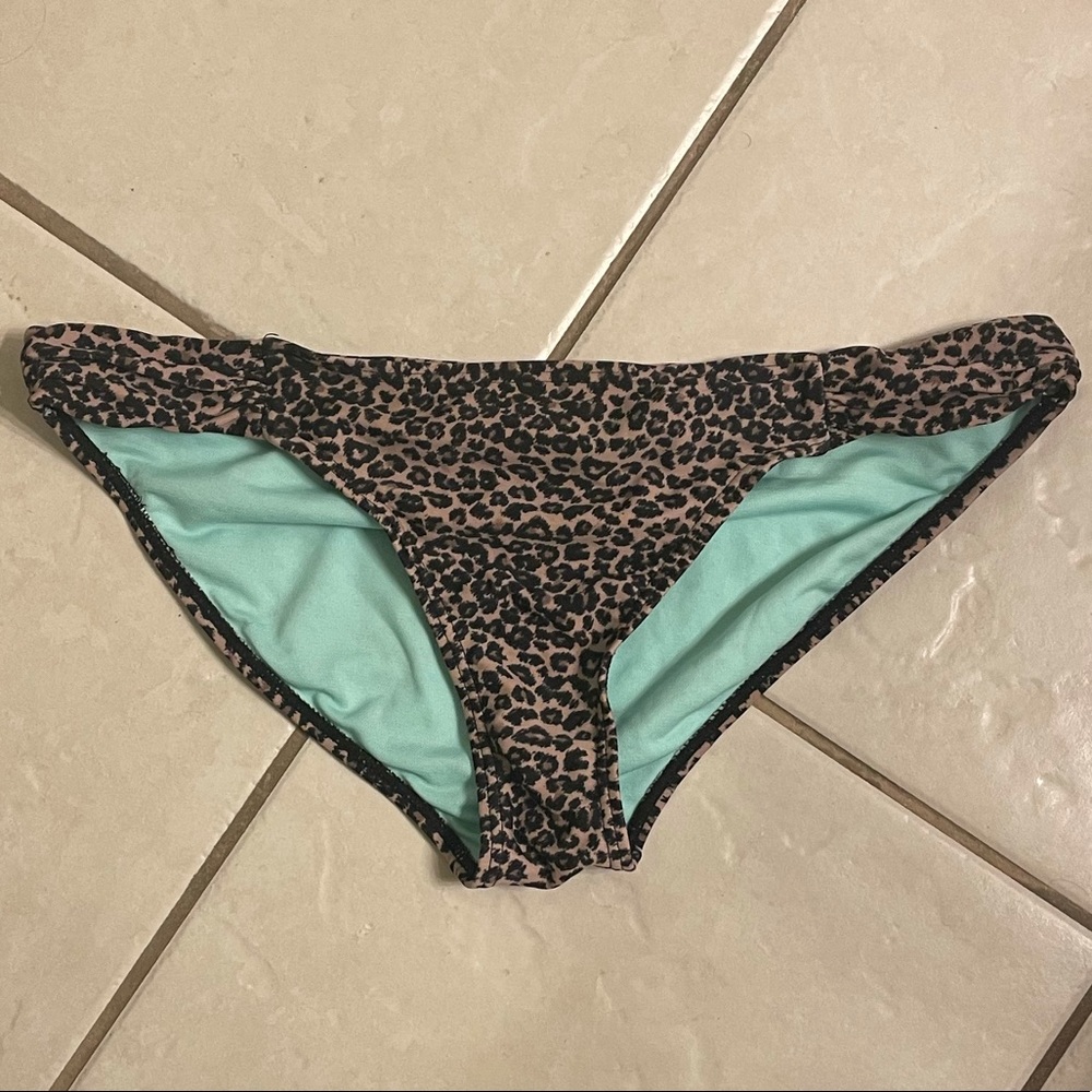 Animal Print Swim Suit Bottoms
